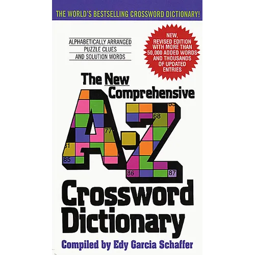 New Comprehensive A-Z Crossword Dictionary