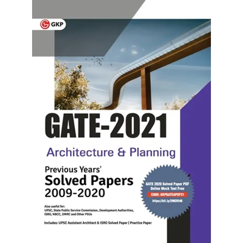 GATE 2021 - Architecture & Planning - Previous Years' Solved Papers 2009-2020