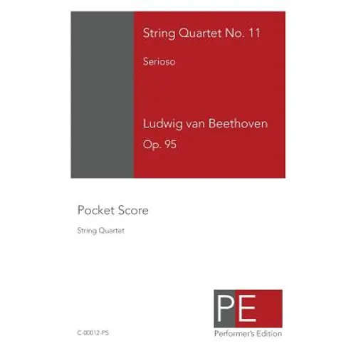 String Quartet No. 11: Serioso