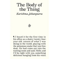 The Body of the Thing