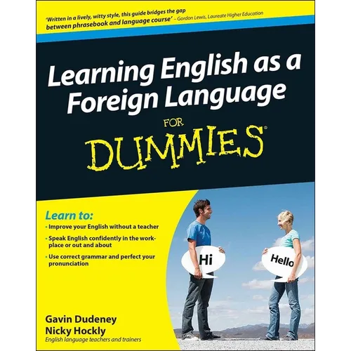 Learning English as a Foreign Language For Dummies [With CD (Audio)]