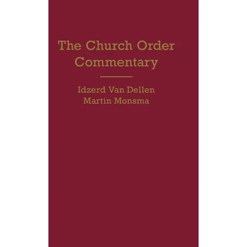 Church Order Commentary