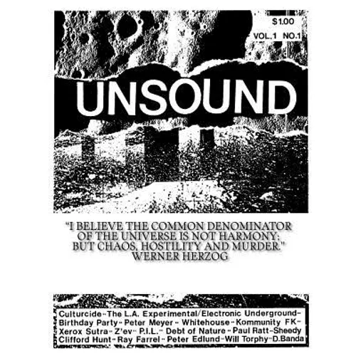 Unsound, Volume 1, #1