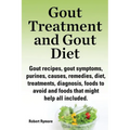 Gout Treatment and Gout Diet. Gout Recipes, Gout Symptoms, Purines, Causes, Remedies, Diet, Treatments, Diagnosis, Foods to Avoid and Foods That Might