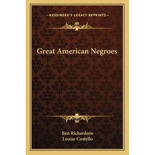 Great American Negroes