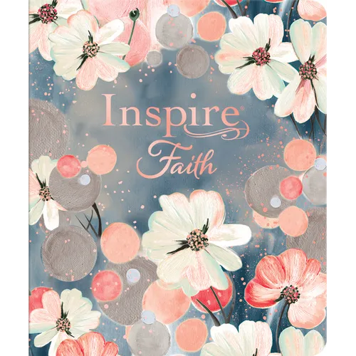 Inspire Faith Bible Nlt, Filament Enabled (Leatherlike, Watercolor Garden): The Bible for Coloring & Creative Journaling