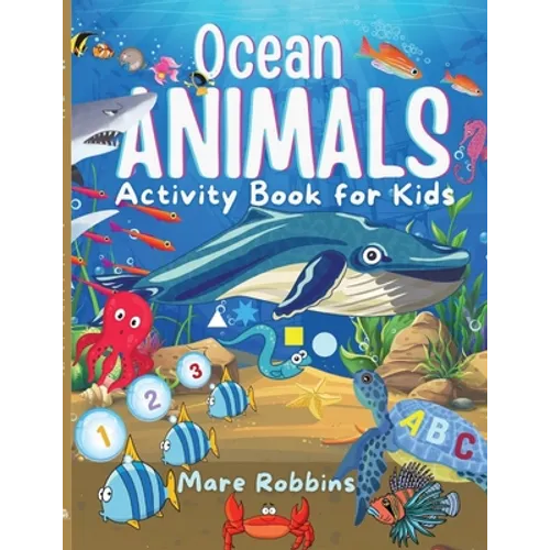 Ocean Animals Activity Book for Kids