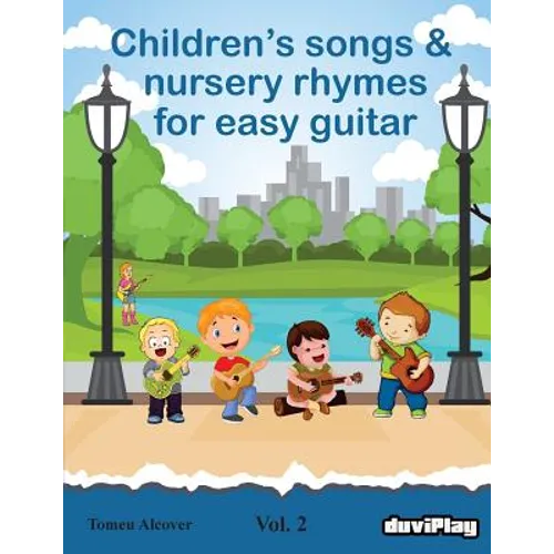 Children's songs & nursery rhymes for easy guitar. Vol 2.