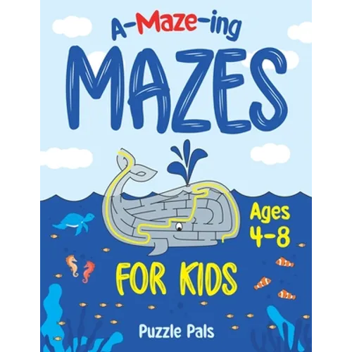 Amazing Maze Book For Kids: Outer Space, Under Water, and Jungle Themes For Kids Ages 4 - 8