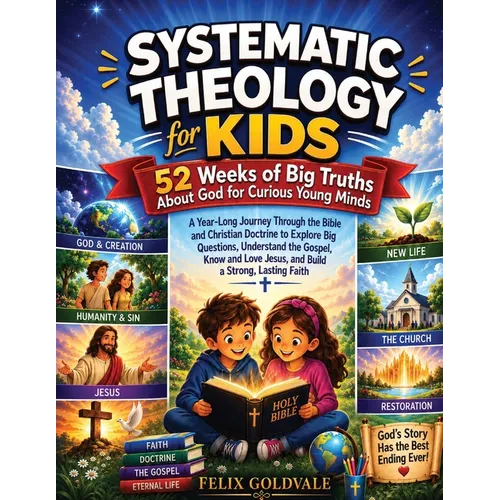 Systematic Theology for Kids: A Year-Long Journey Through the Bible and Christian Doctrine to Explore Big Questions, Understand the Gospel, Know and L