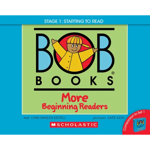 Bob Books - More Beginning Readers Hardcover Collection of 12 Stories Decodable Phonics Stories, Ages 4 and Up, Kindergarten (Stage 1: Starting to Rea
