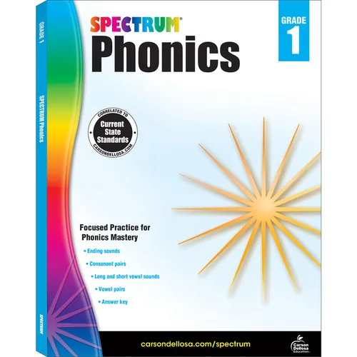 Spectrum Phonics, Grade 1: Volume 91