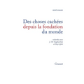Des choses cachées depuis la fondation du monde