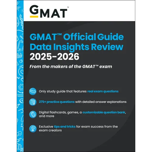 GMAT Official Guide Data Insights Review 2025-2026: Book + Online Question Bank