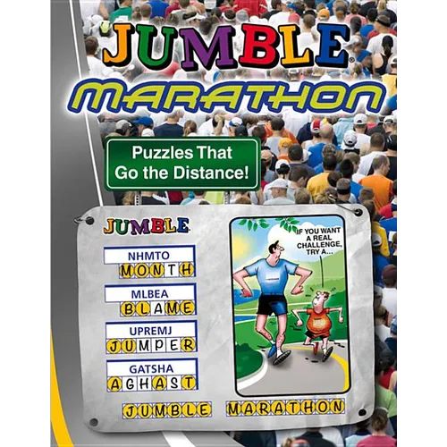 Jumble Marathon: Puzzles That Go the Distance!