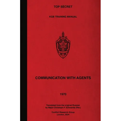 Top Secret KGB Training Manual Communication With Agents