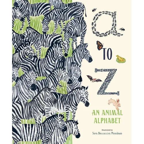 A to Z: An Animal Alphabet: A Seek-And-Find ABC Book with Hidden Animals for Kids (Ages 3-5)