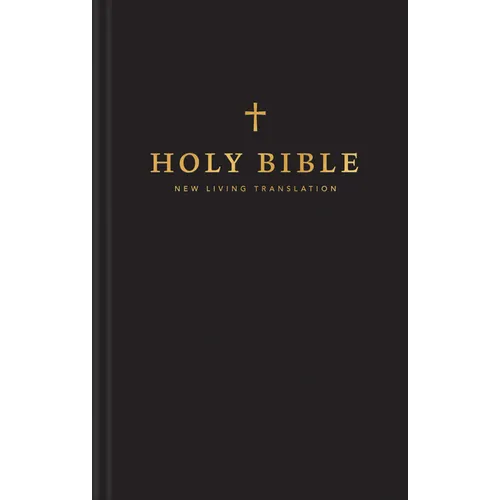 NLT Church Bible (Hardcover, Black)