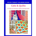 Cat & Quilts Color by Numbers Adult Coloring Book
