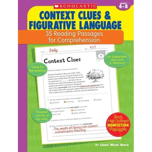 35 Reading Passages for Comprehension: Context Clues & Figurative Language: 35 Reading Passages for Comprehension