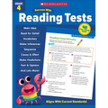 Scholastic Success with Reading Tests Grade 4 Workbook