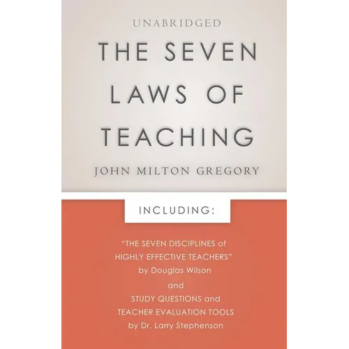 The Seven Laws of Teaching