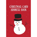 Christmas Card Address Book: Holiday Cards Sent And Received, Keep Track & Record Addresses, Gift List Tracker, Organizer