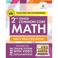 2nd Grade Common Core Math: Daily Practice Workbook - Part I: Multiple Choice 1000+ Practice Questions and Video Explanations Argo Brothers: Daily Pra