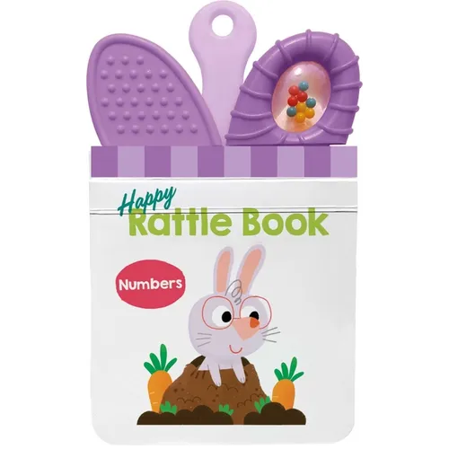 Happy Rattle Book - Numbers