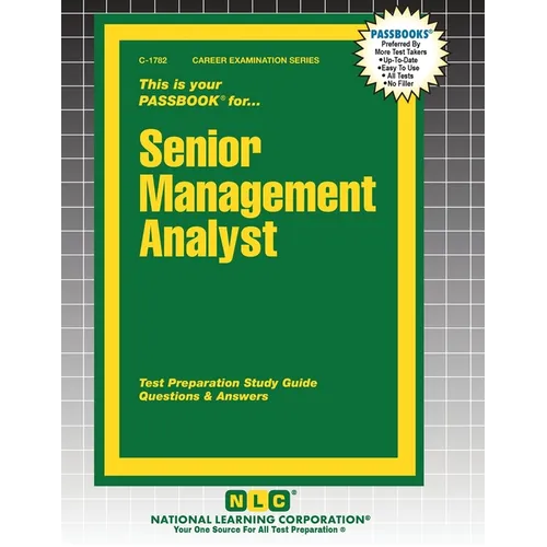 Senior Management Analyst