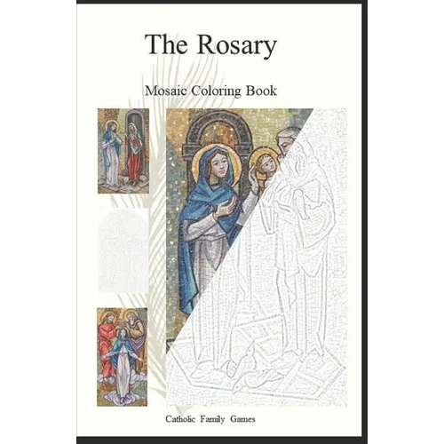The Rosary Mosaic Coloring Book