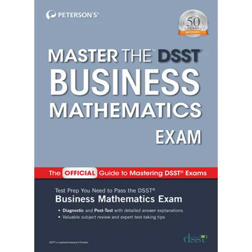 Master the Dsst Business Mathematics Exam
