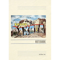 Vintage Lined Notebook Greetings from South Dakota