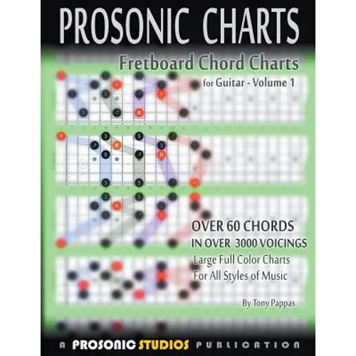 Fretboard Chord Charts for Guitar - Volume 1