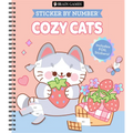 Brain Games - Sticker by Number: Cozy Cats: Includes a Foil Sticker Sheet to Complete Each Image!