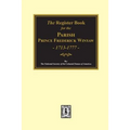 The Register Book for the Parish Prince Frederick Winyaw, 1713-1777