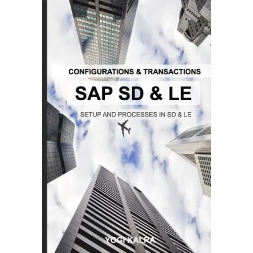 SAP SD-LE - Configurations and Transactions
