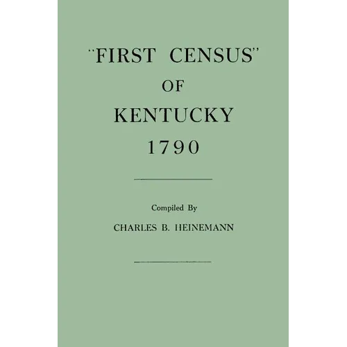 First Census of Kentucky, 1790