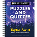 Brain Games - Puzzles and Quizzes - Taylor Swift: The Ultimate Swiftie Activity Book Picture Puzzles, Trivia, Crossword, Word Search & More Unauthoriz