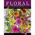 Floral Coloring Books Flower Designs for Adults Relaxation: An Adult Coloring Book