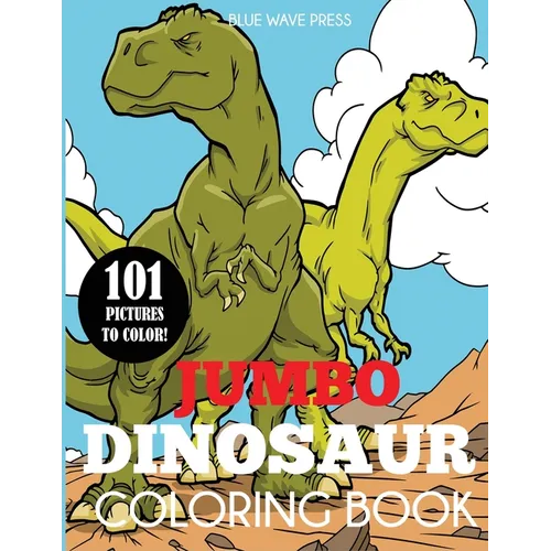 Jumbo Dinosaur Coloring Book