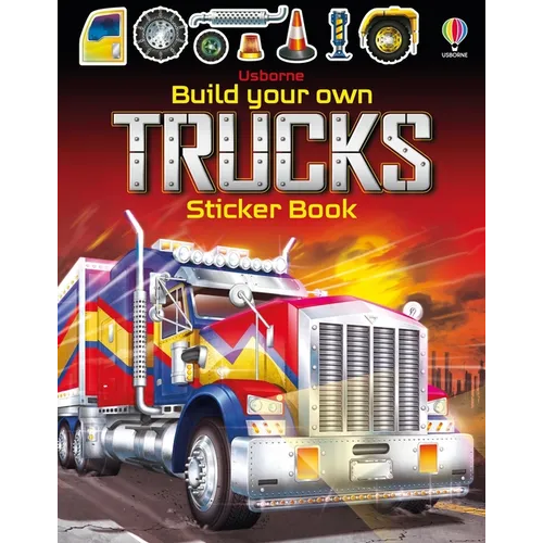 Build Your Own Trucks Sticker Book