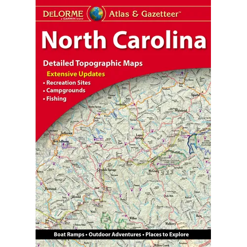 Delorme Atlas & Gazetteer North Carolina
