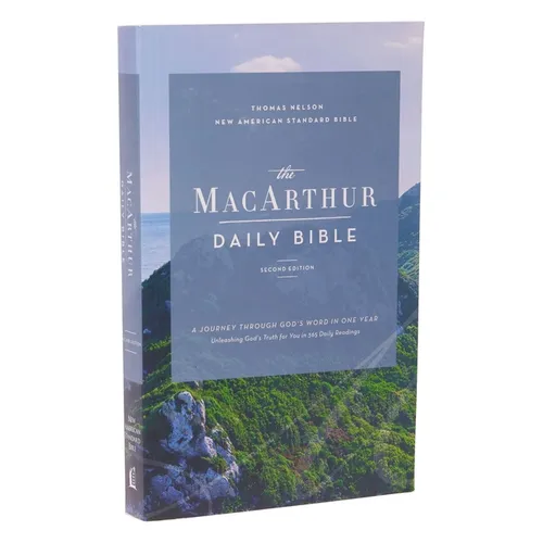 Nasb, MacArthur Daily Bible, 2nd Edition, Paperback, 1995 Text, Comfort Print