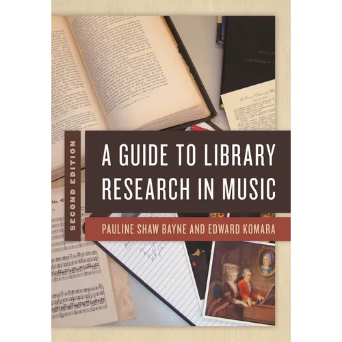 Guide to Library Research in Music