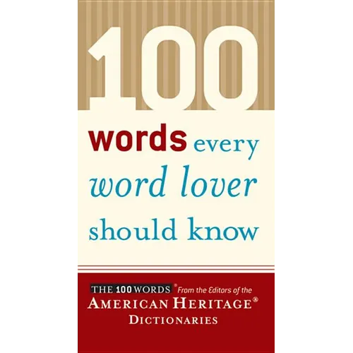 100 Words Every Word Lover Should Know