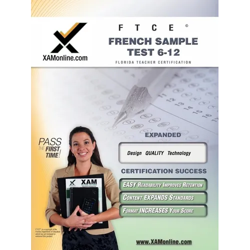 FTCE French Sample Test 6-12 Teacher Certification Test Prep Study Guide