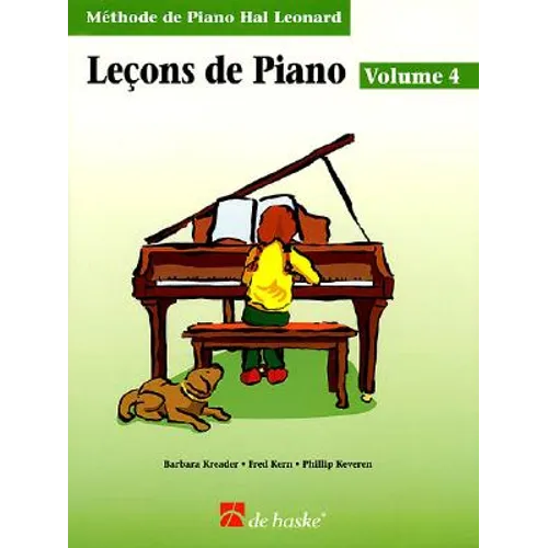 Piano Lessons Book 4 - French Edition: Hal Leonard Student Piano Library