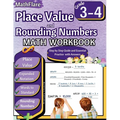 Place Value and Expanded Notations Math Workbook 4th Grade: Place Value Grade 4, Expanded and Standard Notations with Answers