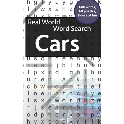Real World Word Search: Cars